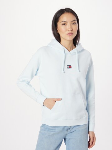 Tommy Jeans Sweatshirt in Blauw: voorkant