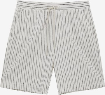 Pull&Bear Regular Pants in Beige: front