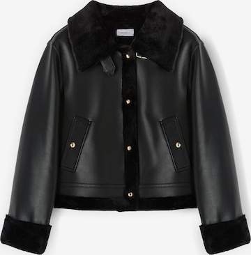 Manteau d’hiver MOTIVI en noir : devant