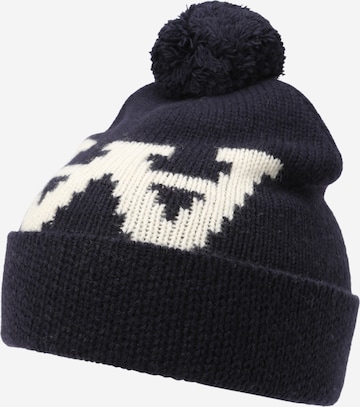 WOOD WOOD Beanie 'Kai' in Blue: front