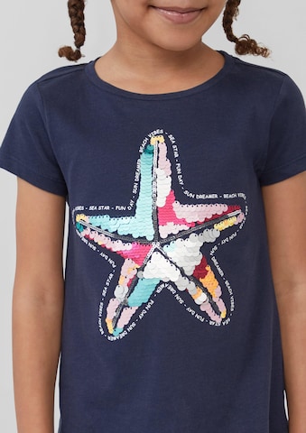 T-Shirt s.Oliver en bleu