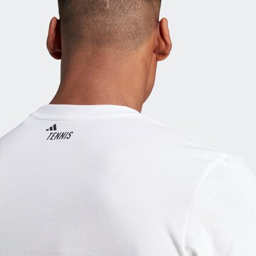 ADIDAS PERFORMANCE Funkcionalna majica | bela barva