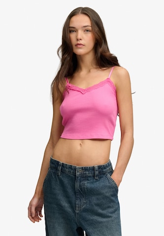 Haut 'Essential' Superdry & Co en rose : devant