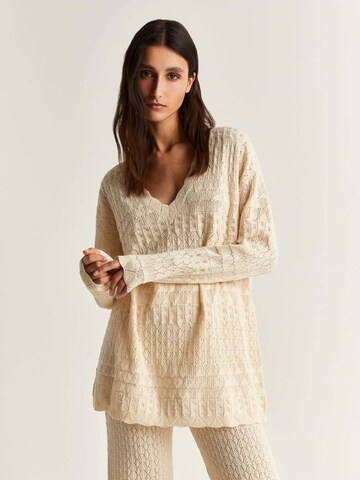 Scalpers Pullover i beige: forside