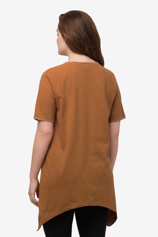 T-shirt Ulla Popken en marron