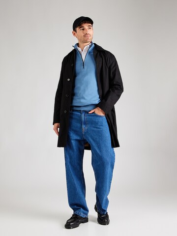 BOSS Sweter 'Kanobix_S' w kolorze niebieski