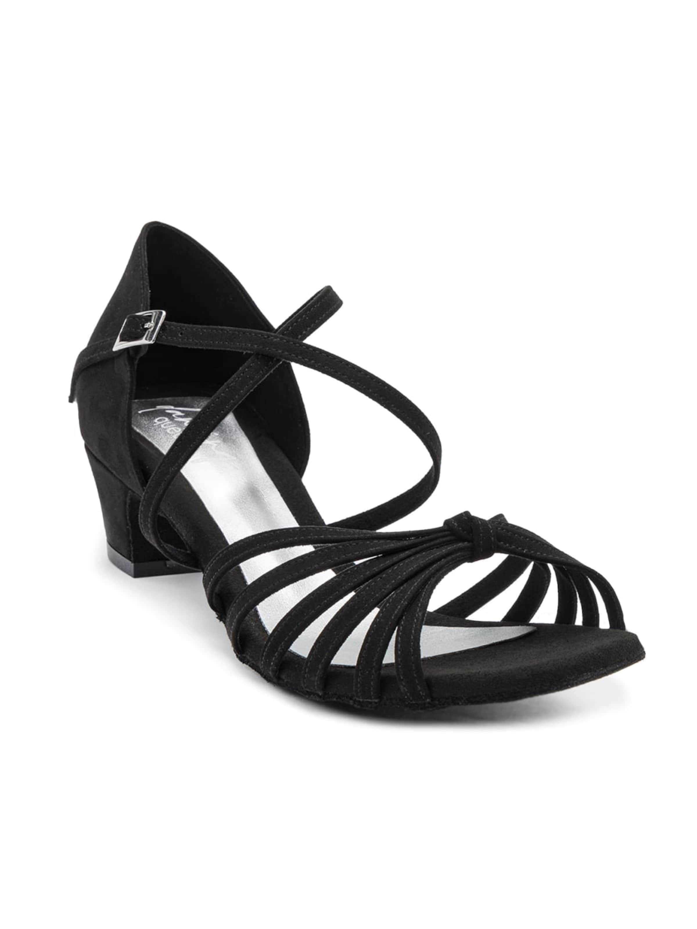 Dancing Queens Pumps 'Grace Radiance Tanzschuhe Wildleder - Absatz 3.0 cm block' in Black: front