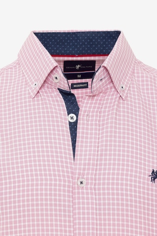 DENIM CULTURE Regular fit Button Up Shirt ' LUIZ ' in Pink