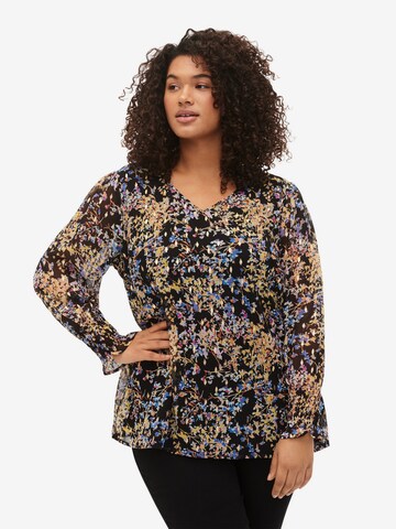 Zizzi - Blusa em mistura de cores: frente