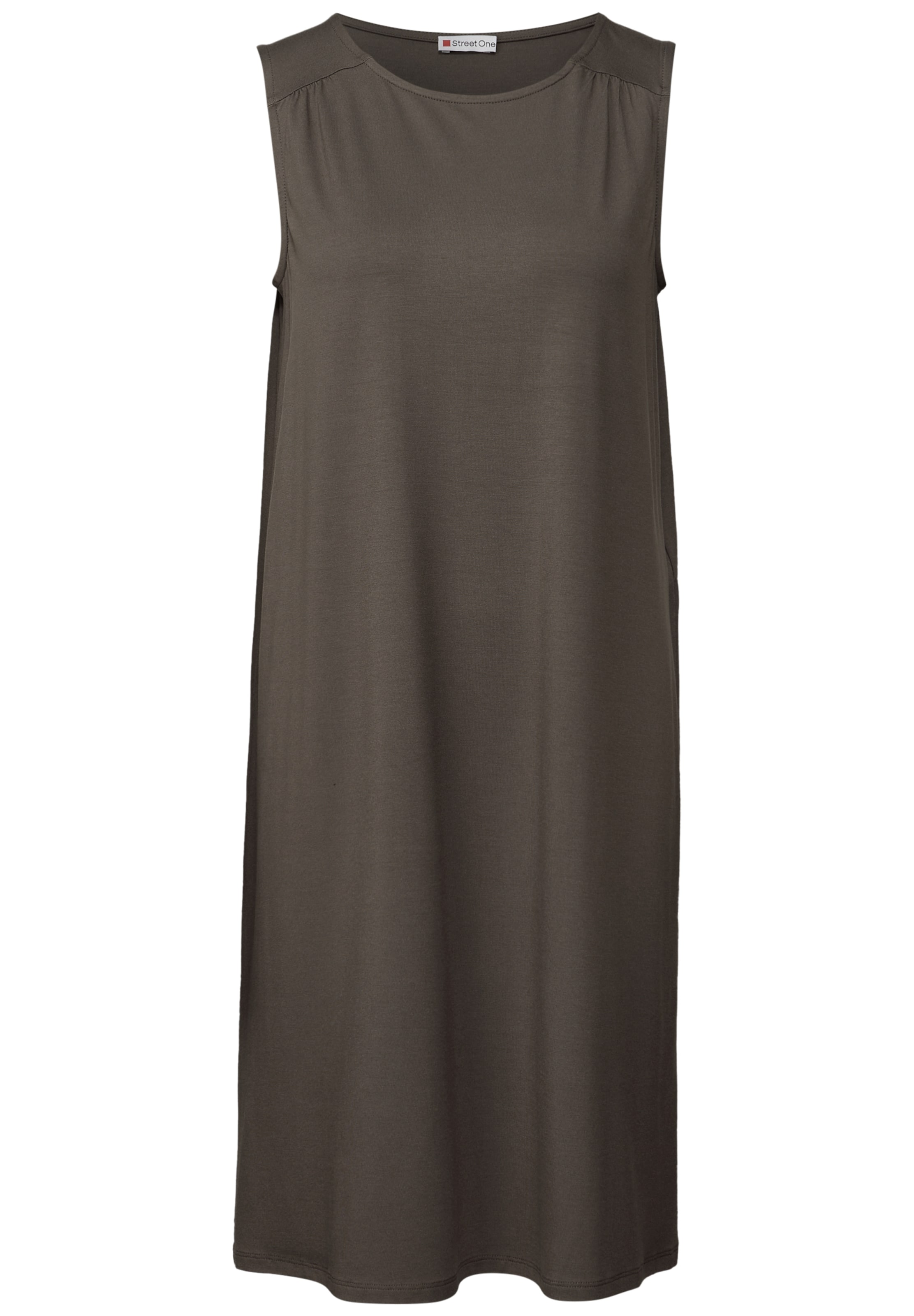 STREET ONE Dress in Brown: front