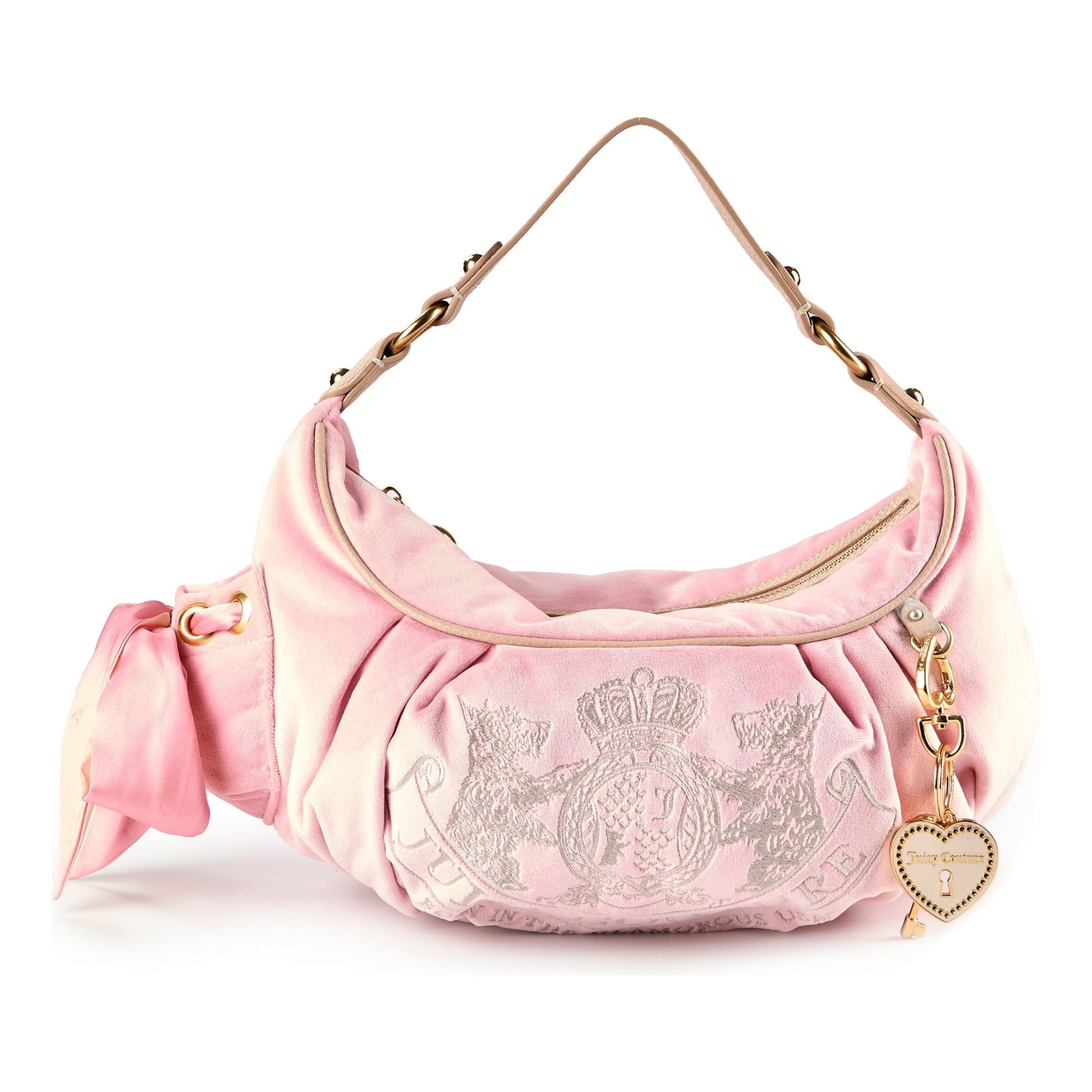 Borsa a spalla 'Daydreamer' di Juicy Couture in rosa: frontale