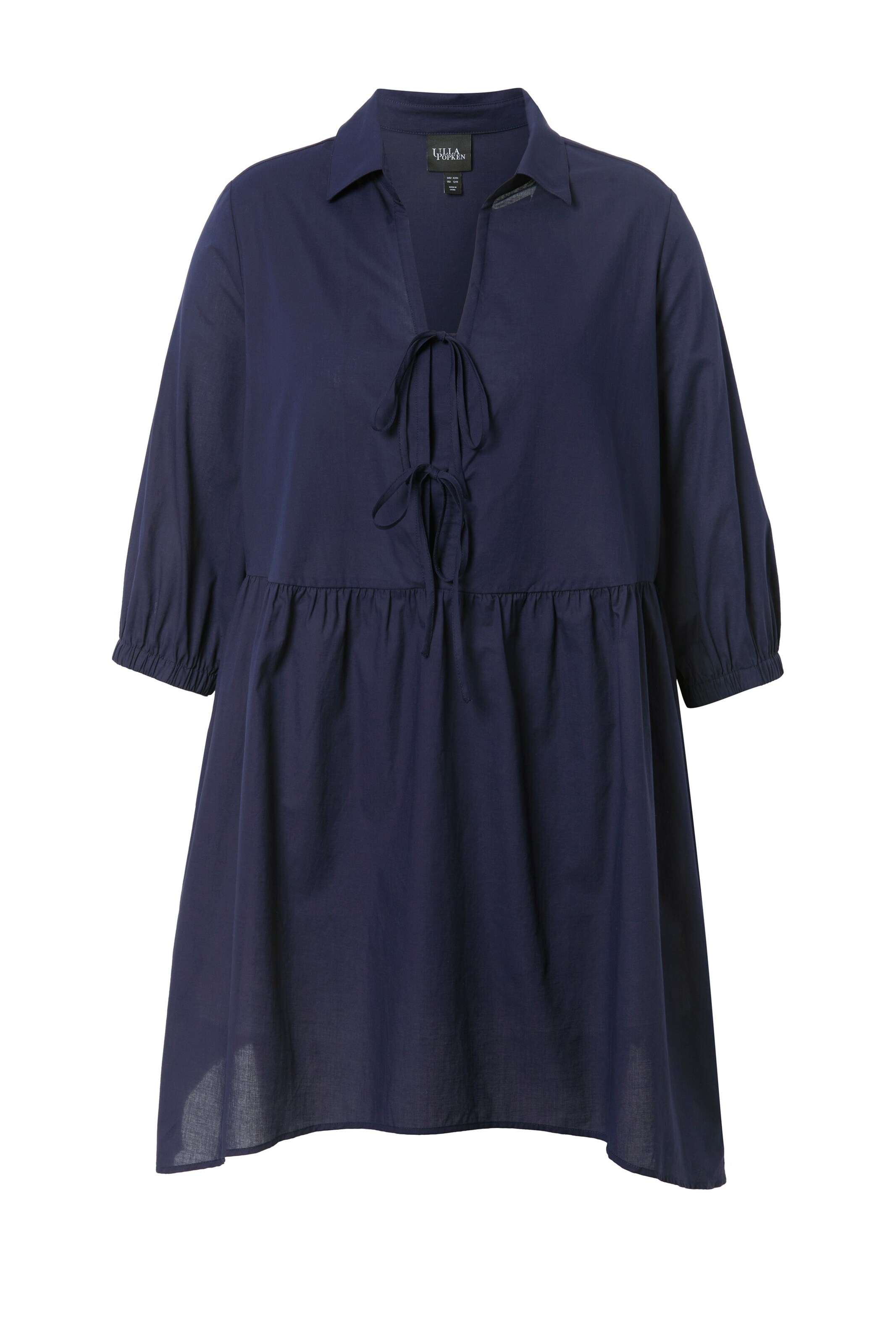 Chemisier Ulla Popken en bleu : devant