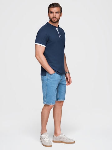 Ombre Shirt in Blue
