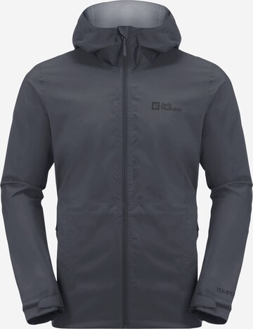 JACK WOLFSKIN Outdoor jacket 'ELSBERG' in Grey: front