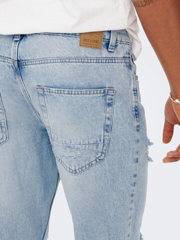 Only & Sons Regular Jeans 'AVI' i blå