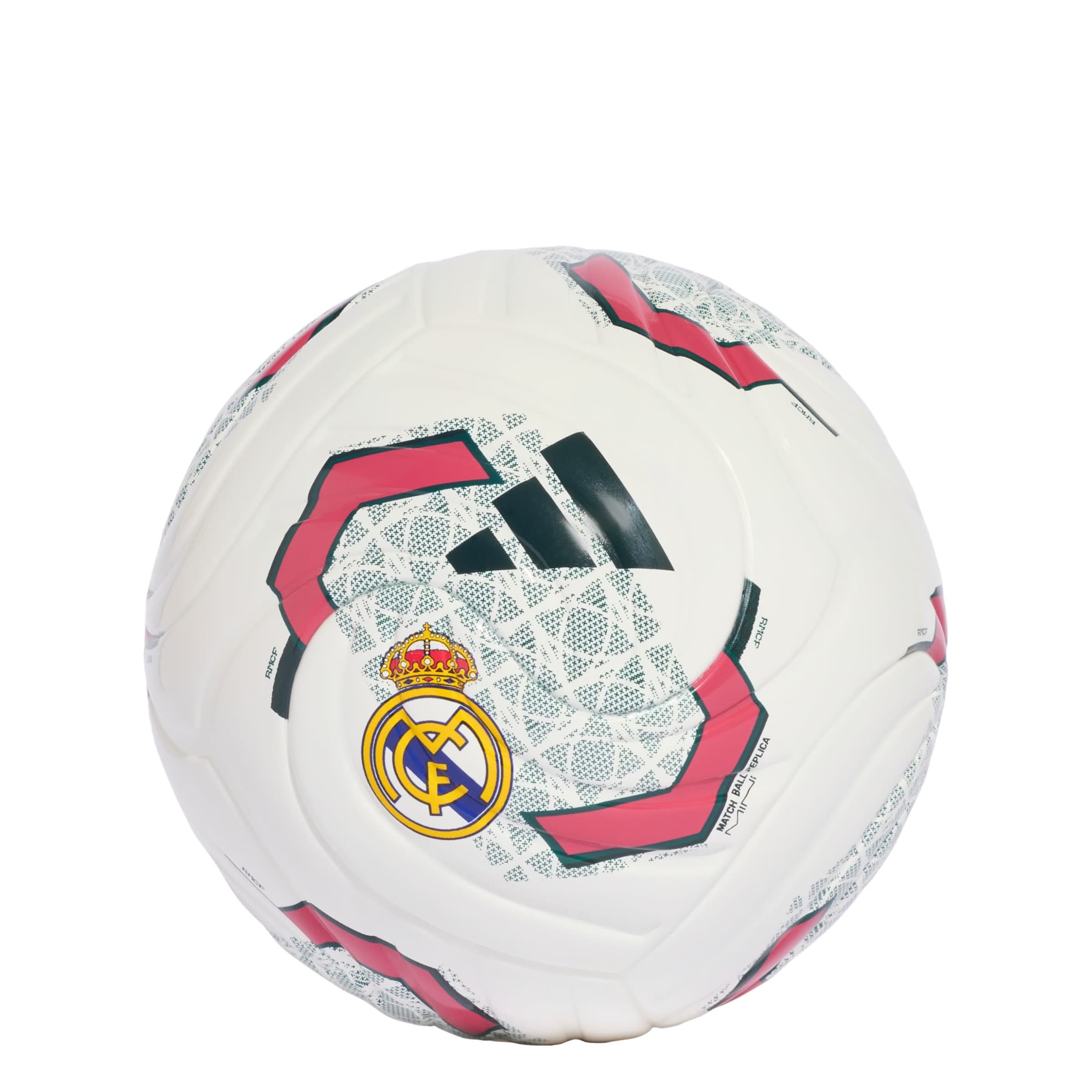 Balle 'Real Madrid Home' ADIDAS PERFORMANCE en blanc : devant