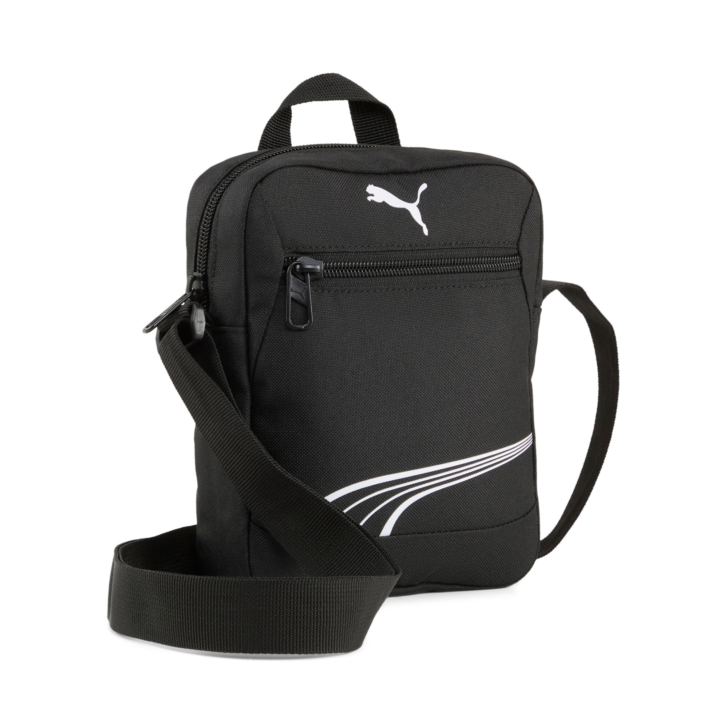 PUMA Crossbody Bag in Black: front