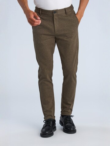 Lindbergh Slimfit Broek in Beige