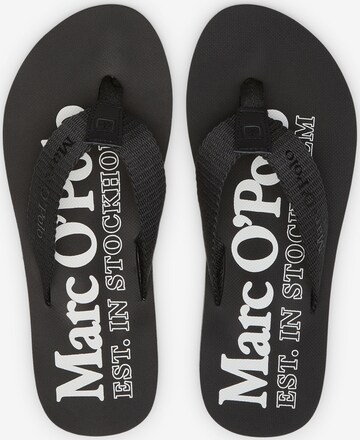 Marc O'Polo Teenslippers in Zwart