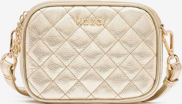 Kazar Crossbody Bag in Gold: front