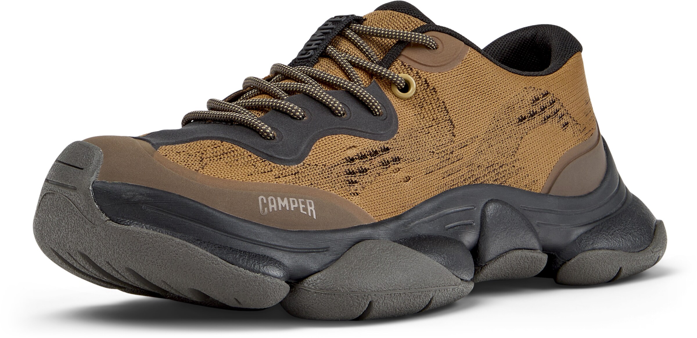 Baskets basses ' Karst 2 ' CAMPER en marron : devant