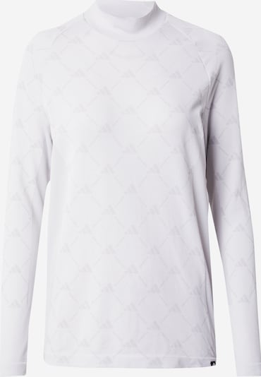 ADIDAS GOLF Toiminnallinen paita 'WOMENS ULTIMATE365 TOUR MONOGRAM' koossa XXXS-XXS värissä vaaleanharmaa / valkoinen, Tuotenäkymä