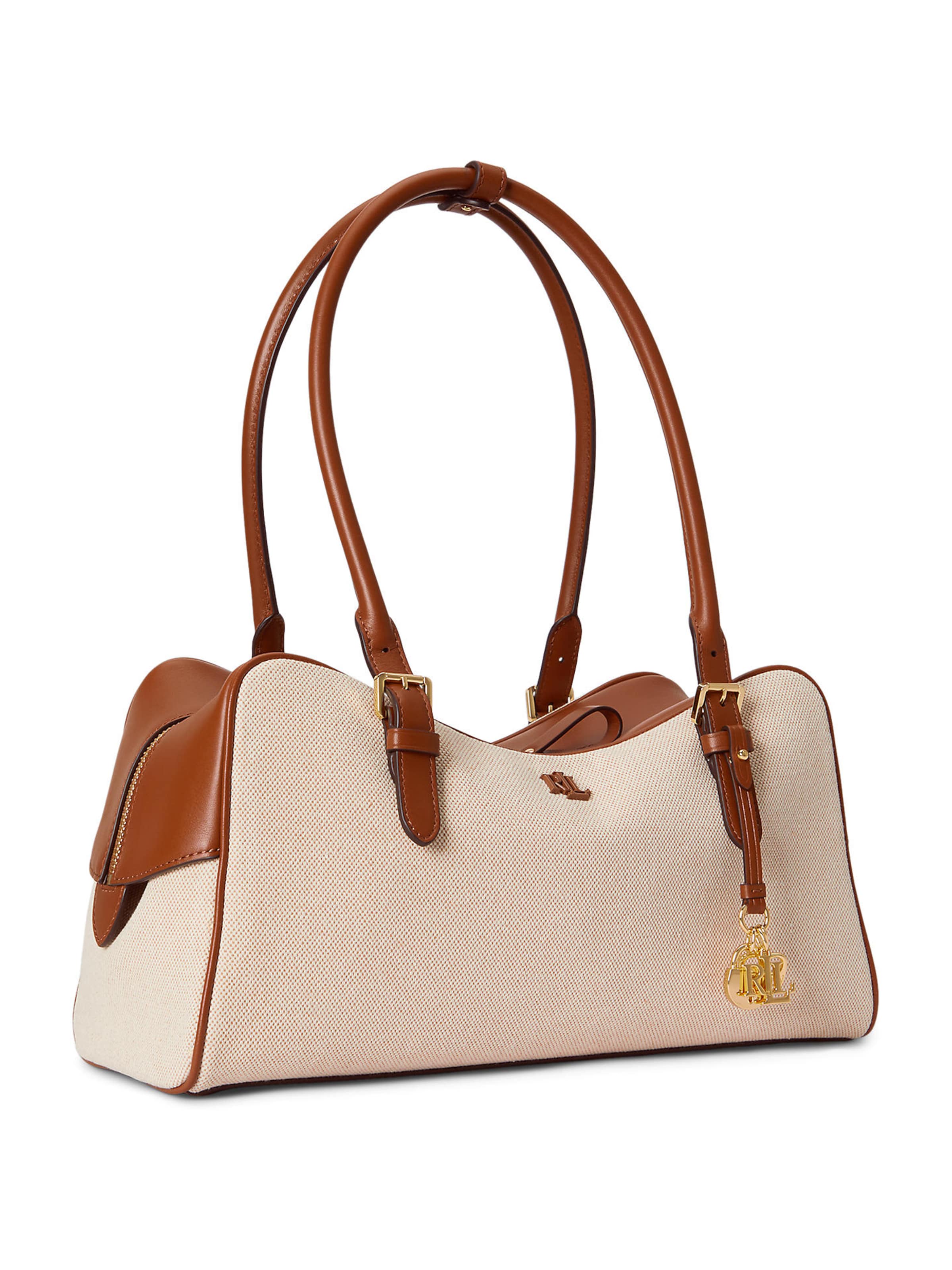 Lauren Ralph Lauren Torba na ramię w kolorze beżowy