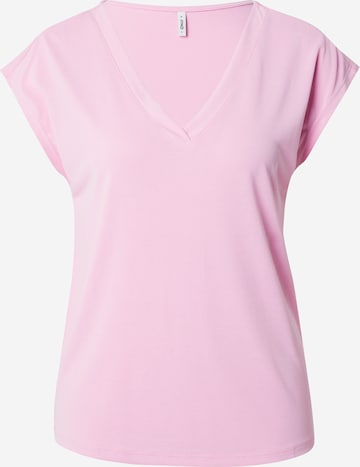 ONLY T-Shirt 'FREE' in Pink: predná strana