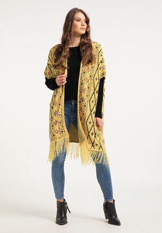 IZIA Knit Cardigan in Yellow