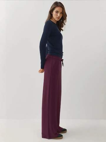 Hiccup Loosefit Broek in Rood