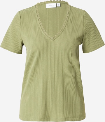 VILA Shirt 'NOLINE' in Green: front