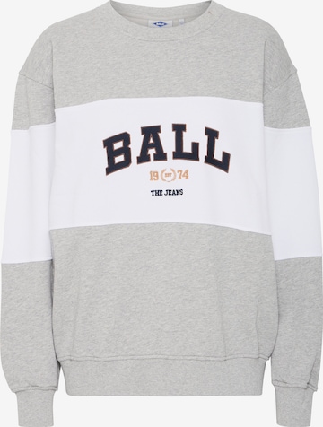 Ball Sweatshirt 'Montana' in Grau: Vorderseite