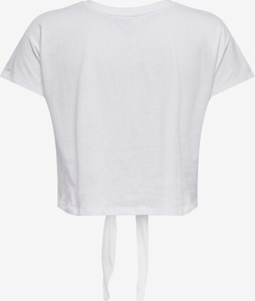 ONLY - Camiseta 'LISA' en blanco