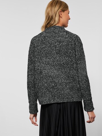 STREET ONE Pullover in Schwarz