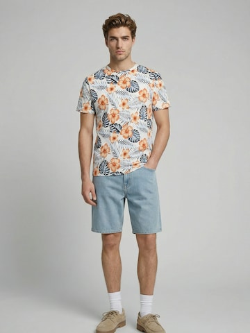 JJ Rebel Póló 'JREBRUSSEL' - fehér