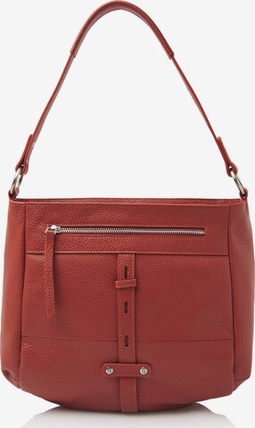 Castelijn & Beerens Shoulder Bag 'Babette Gesso' in Red: front