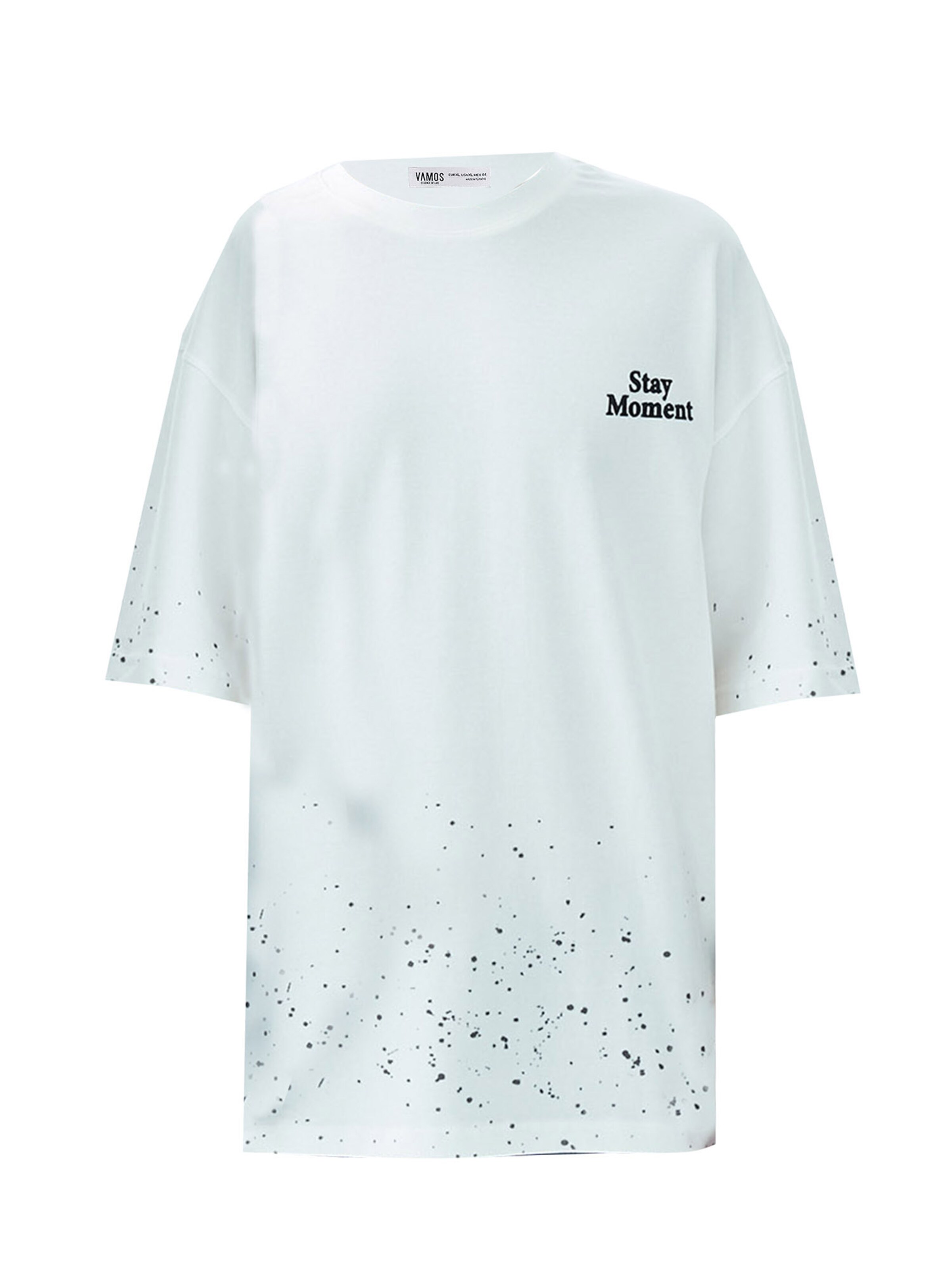 VAMOS CLO Tričko – béžová: přední strana