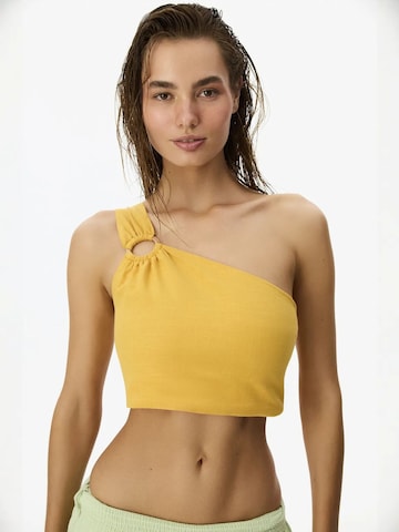 Penti - Blusa body em amarelo: frente