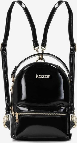 Kazar - Mochila en negro: frente