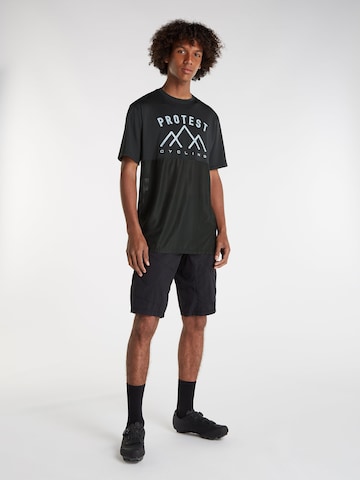 PROTEST Shirt 'PRTCORNET' in Zwart