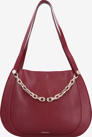 Borbonese Handbag 'Arquette' in Red: front