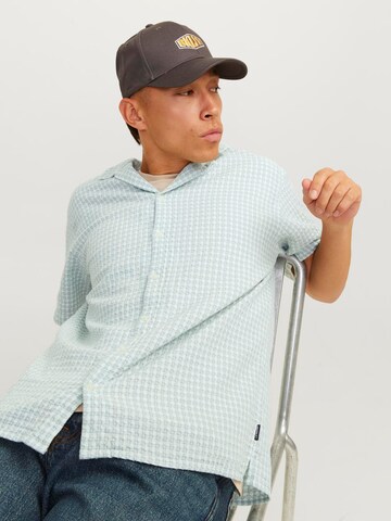 JACK & JONES Comfort Fit Hemd 'Luke' in Grün