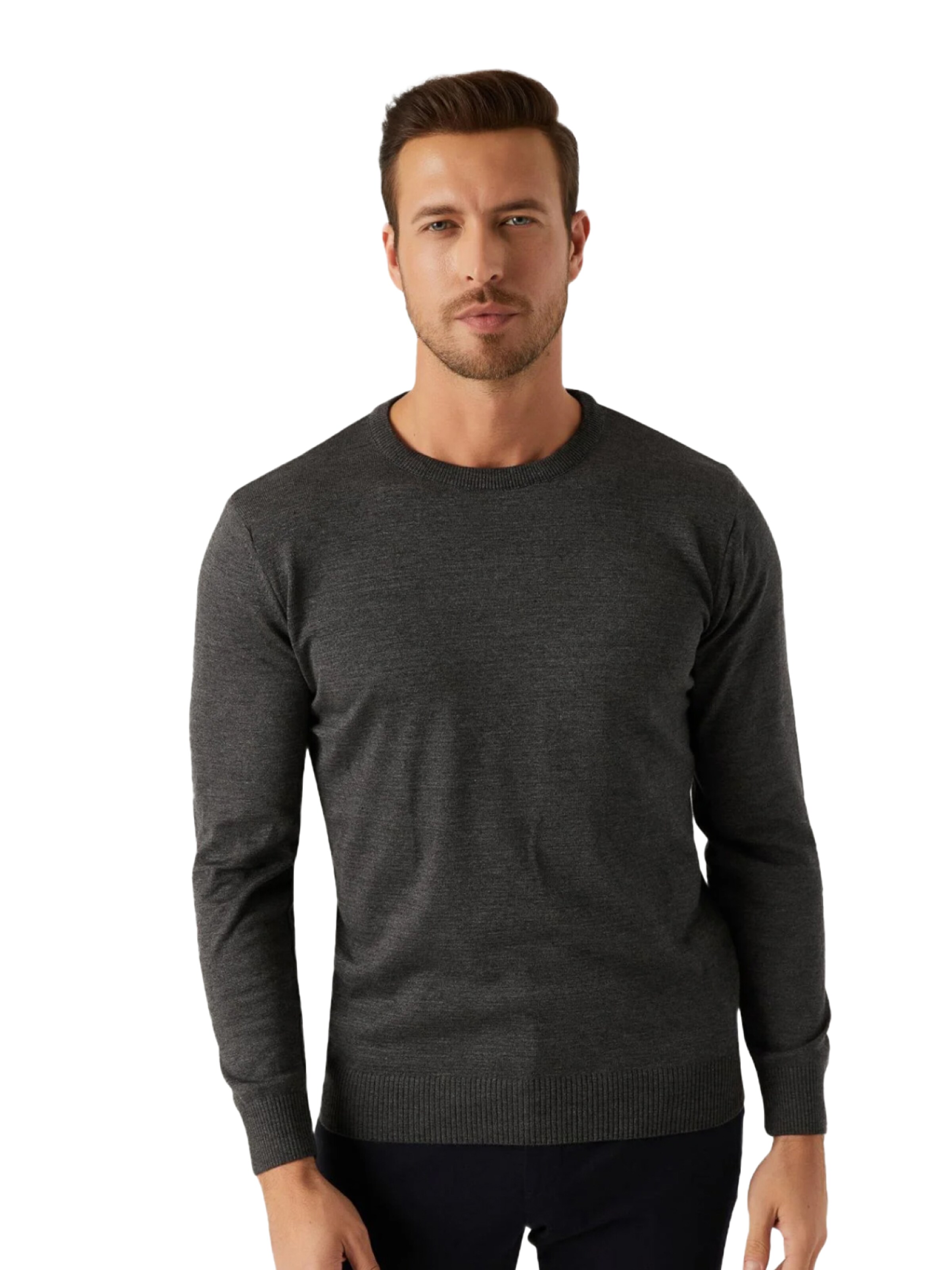 D’S Damat Trui in Grijs: voorkant