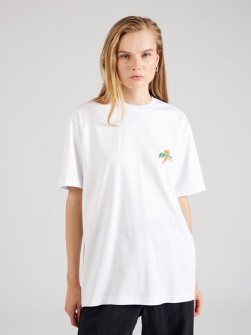 Vertere Berlin Shirts 'GATORAVE' i hvid