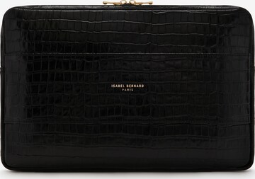 Isabel Bernard Laptop Bag in Black: front