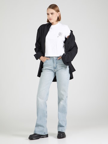 Maglietta di Calvin Klein Jeans in bianco