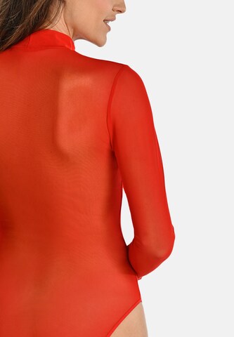 TEYLI - Body camiseta 'Amy' en rojo