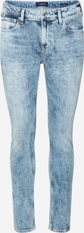 SCOTCH & SODA Skinny Džíny 'Timeworn' – modrá: přední strana