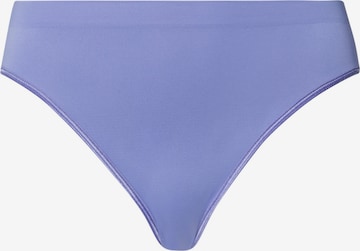 Hanro Midi Slip ' Touch Feeling ' in Blau: Vorderseite