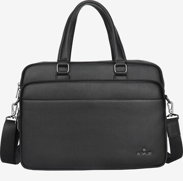 Borsa a mano di B. Cavalli in nero: frontale